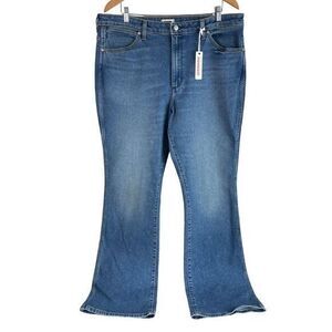 NEW Wrangler Westward 626 High Rise Bootcut Jeans Womens 34‎ Denim Stretch $99